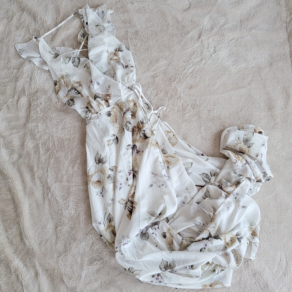 Lilyful Floral Wrap Dress